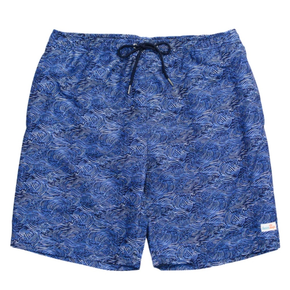 Men's Swimzip 8" Swim Trunks Boxer Brief Liner Matching Family Swim